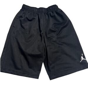 Adidas Black Mesh Shorts - Youth Medium